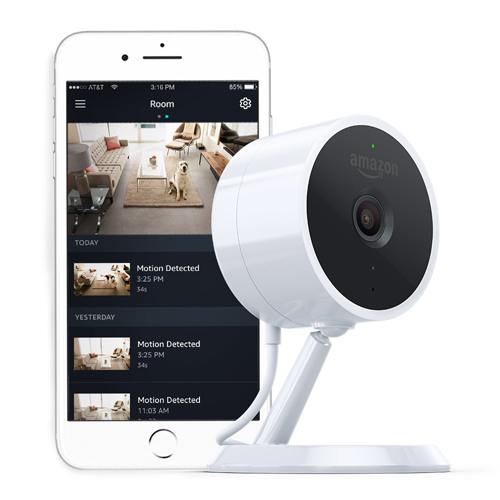 ネット接続可能なビデオカメラ「Amazon Cloud Cam」を使うとスマートフォンで動画を視聴できる