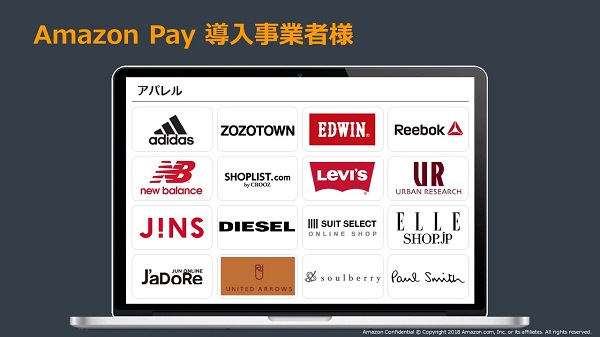 最近の導入例(アパレル)としては、DIESEL、United Arrows、Paul Smithなどがある