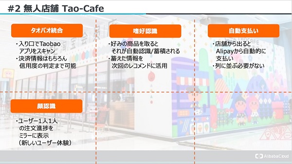 ニューリテールのコンセプトを実現した無人店舗「Tao-Cafe」