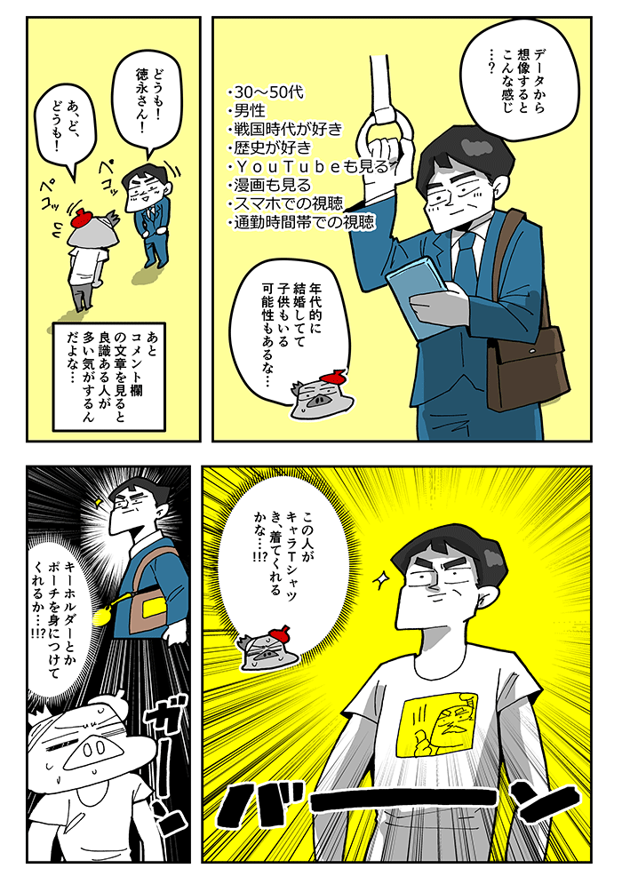 マンガ 売れるネットショップに必要なターゲティング 顧客が見えたら商品選定も容易に 1 8 ネット通販情報満載の無料webマガジン Eczine イーシージン